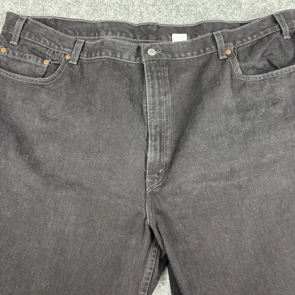 Vintage Levi's 505 Jeans Mens 50x30 (Fits 48x29) Black Relaxed Fit Skater Baggy